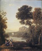 Claude Lorrain, Landscape with Hagar and the Angel
